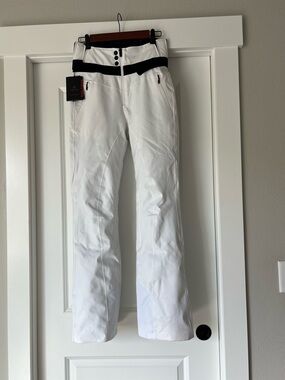 Bogner Fire + Ice Women’s Borja 3-T White Ski Pants Size 36 US S White